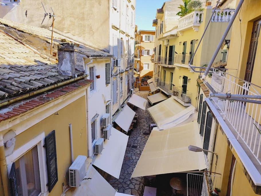 Mary'S Bright Apartment - Corfu Old Town Exterior foto