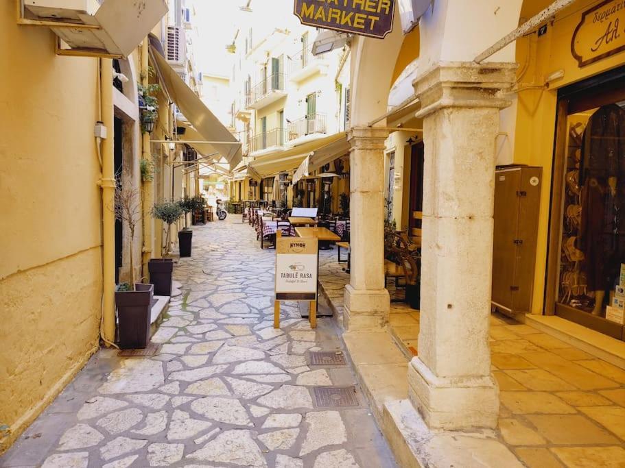 Mary'S Bright Apartment - Corfu Old Town Exterior foto
